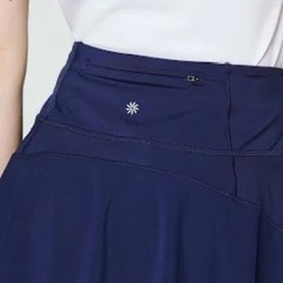 Athleta Black Skort Women’s Size Large Athletic Tennis Golf Running Skirt - Picture 2 of 16